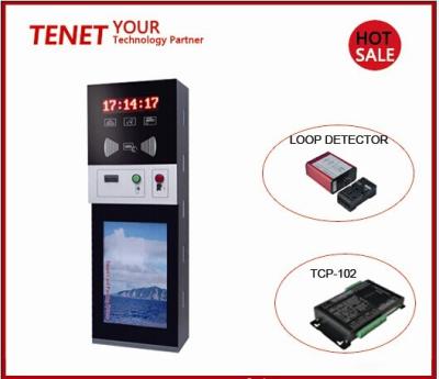 China Rostfreie Parkplatz-Terminalkarten-Kabine für parkenden Eingang und Ausgang/Soem zu verkaufen