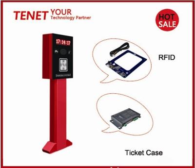 China Without Card dispenser Car Park Terminal Cabin for small CAN Bus Parking System for sale