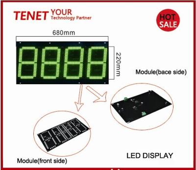 China High brightness Multi-layer Parking LED Display for Parking Entrance Guidance for sale