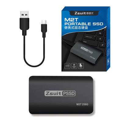 China Z-SUIT Solid State Mobile Solid State Drive 128GB 256GB 1TB SSD Custom Logo PSSD for sale