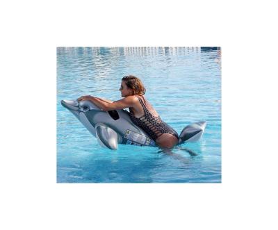 China PVC Normal Inflatable Swimming Pool Floating Animal Float Rider Costume Kid Inflatable Swimming for sale