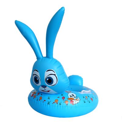 China Smooth inner seam. Comfortable ; Convenient storage. New Promotion 2021 Inflatable Bunny Baby Seat Inflatable Water Toy Pool Floating Toys for sale