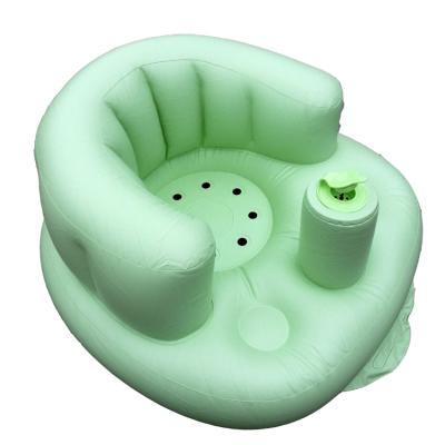 China Modern Wholesale PVC Bath Toddler Kids Children Learning Inflatable Seat Baby Chair for sale