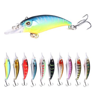 China 7.5CM Minnow 5G Saltwater Sinking Fishing Lure Artificial Sea Long Casting Bass Minnow Lure Bait MI132 for sale