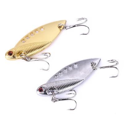 China Long Metal Casting Baits VIB 11g 5cm Layer Sinking Swim Lures Full Fish Fishing Lure Spinner for sale