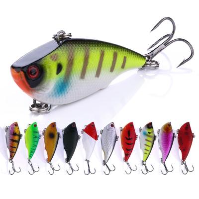 China Wholesale Price Hard Plastic Spinner ABS Hard Body Artificial Sinking Fish Baits Vibrating Lures Crankbait Lipless VIB for sale