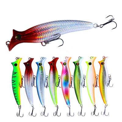 China Fishing Tools 12.5cm Snap 20g Fishing Lure Wobbler Baits Artificial Hard Snap For Sea Bass Fishing Lures for sale