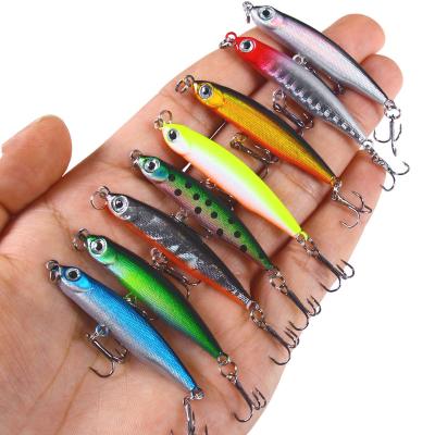 China 5cm/3.5g factory direct sales artificial pencil hard bait fishing lure PE025 for sale