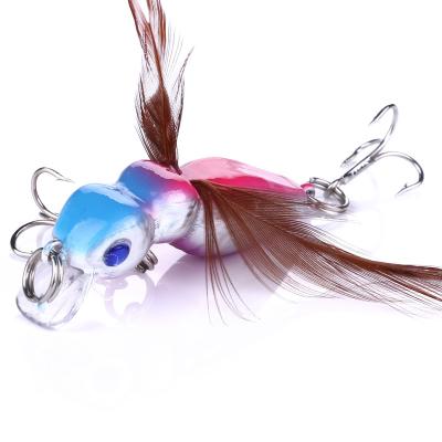 China ABS 3.4g 4.5cm Lures Insect Groundbaits Grass Carp Lure Hard Plastic Fishing Freshwater Groundbait for sale