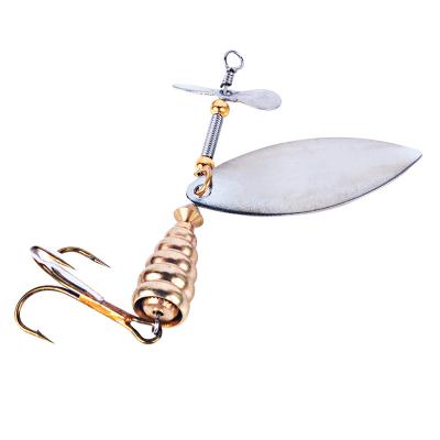 China Wholesale Fishing Activity Factory Price Bait Spinner 9.5CM Outdoor Fishing 11.7G Metal Spoon for sale