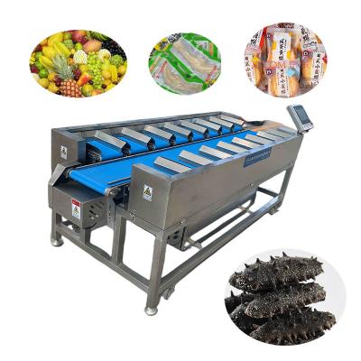 China Snack food factory Fish fillets squid  seafood vegetable onion garlic sprout carrot mushroom and  food Weight Combination Scale machine for sale