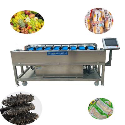 China Snack food factory Plastic Bag Food  fruit food meat fish seafood Weighing Scale Batch Weigher  Conveyor Belts  Combination Weighing equipment for sale