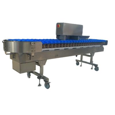 China Make Fish Food Sea Cucumber Chicken Duck Goose Leg Fruit Prawn  Seafood Cod Mackerel Salmonchicken Fish Shrimp  weight sorting machine for sale