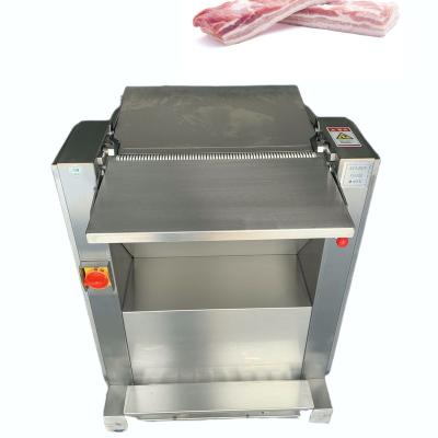 China Easy to operate electric pork meat  skin cutting peeling machine for sale