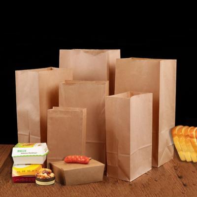 China Recycled Materials 100% Biodegradable Paper Bag Waterproof Packaging Bag for sale