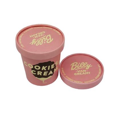 China Factory Made Disposable Paper Cup / Disposable Ice Cream Tub for sale