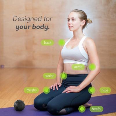 China Wholesale Hot Selling EVA Massage Ball Eco-friendly Non-toxic Private Label Body Yoga Fitness Accessories for sale