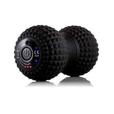 China Body Yoga Rolling Foam Mounted Fascia Massage Ball Roller Lacrosse Custom Logo for sale