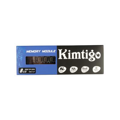 China Kimtigo desktop lower price with high quality Memoria ram ddr4 ram 4gb 8gb 1600mhz RAM for sale