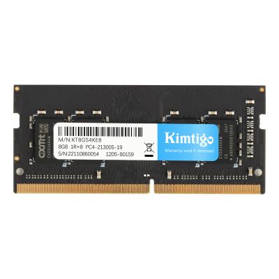 China Kimtigo Good Quality Memory Memoria RAM ddr4 4gb 8gb 16gb High Speed ​​Notebook RAM ddr4 2400 2600mhz for laptop for sale