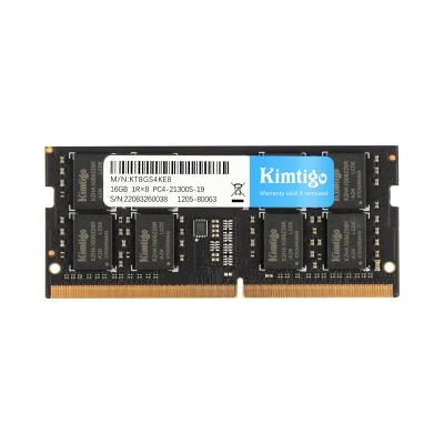 China Kimtigo high quality high speed memory ddr4 laptop ram memoria ddr4 4gb 8gb 16 gigabyte RAM ddr4 2400mhz 2666mhz for notebook for sale