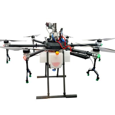 China High Efficiency 60L Agricultural Hybrid Spraying Drone With 16kW Gasoline GeneratorPesticide Sprayer Cultivation Farm Protection 55kg 6-Axis Aircraft UAV for sale