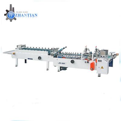 China ZH-900 Hot Sale Food Stability Flexibility Automatic Folder Gluer Machine for sale