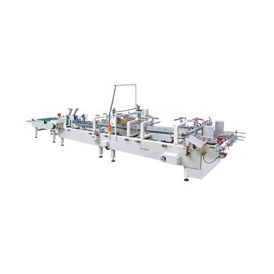 China ZH-580S Full Automatic Food Box Lock Bottom Folder Gluer Machine With Prefold for sale