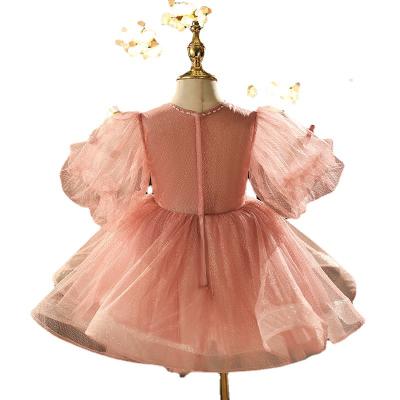 China Short Sleeve Children's Clothing Girl Dresses Babies Dressy Dresses for sale