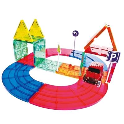 China Promotional Sale Children's Construction Toy Popular Christmas Education Toys Rail Car Early Educational Toys for sale