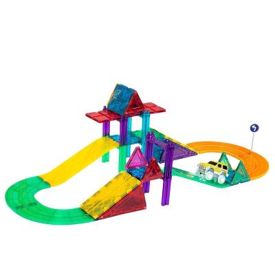 China New Design Children's Toy Christmas Sale New Construction Toy Railroad Track Building Block Educational Toy for sale