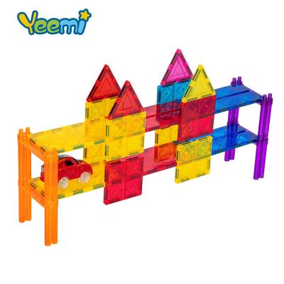 China Building toy. Educational Toys Magnet Building Blocks Early Childhood Education Magnet Track Set for sale