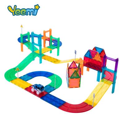 China Building Toy Interesting Early Childhood Education Educational Toys Building Block Magnetic Race Track Toy for sale