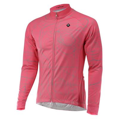 China Antibacterial Custom Womens Cycling Jersey Winter , Custom Sublimation Bike Wear for sale