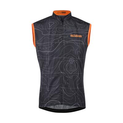 China OEM Men Wear Antibacterial Special Wind Cycling Vest for sale