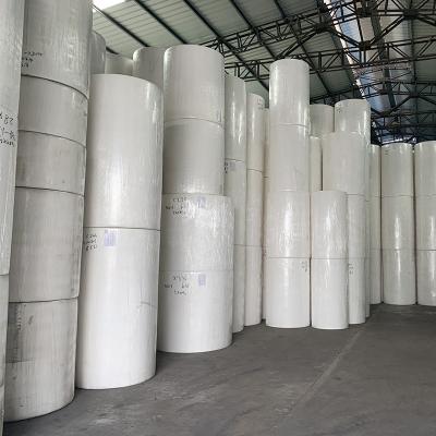 China Manufacture of virgin wood pulp of toilet paper raw paper, raw paper, making napkins, toilet paper, etc. for sale