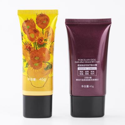 China Plastic packaging empty cosmetic tubes pe suppliers cosmetic sunscreen tube for sale