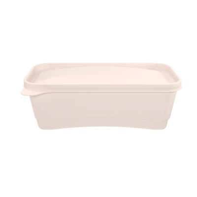 China Disposable 100% Biodegradable Eco-Friendly Cornstarch Lunch Box Take Away Plastic Food Container for sale