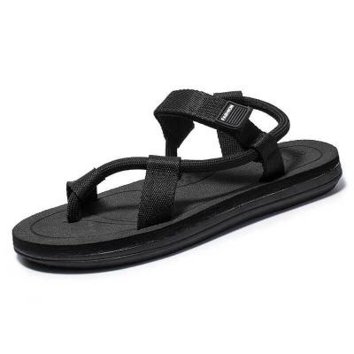 China 2021 Summer Men's Trend Fashion Beach Sandals Unisex Flat Open Toe Strap Slippers Breathabl Fashion for sale