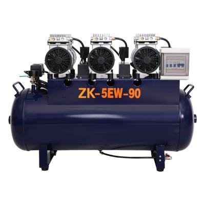 China 2022 Item New Technology New Oilless Oil Free Professional Hot Air Compressor For Dental Use for sale