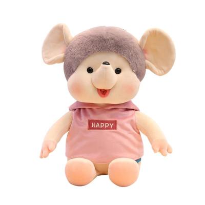 China Home Decoration Gifts Wholesale Cloth Stuffed Doll Down Cotton Filling Cute Soft Toys Stuffed Plush Mouse Toy for sale