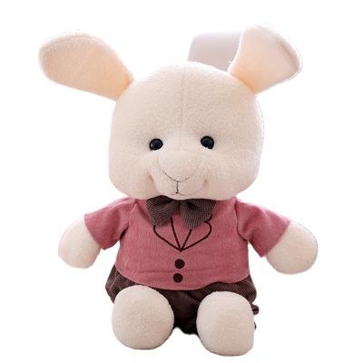 China Home Decoration Gifts Selling Dropshipping Cartoon Fox/Mouse/Rabbit/Pig Stuffed Plush Doll Couples Toy Cute Soft Kids Toys Birthday Gift for sale