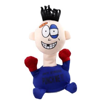 China Home Decoration Gifts Selling Creative Panch I Stuffed Toy Tiktok Popular Stuffed Toy Electric Plush Toy With USB Cable for sale