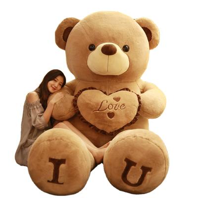 China Big I Love You Teddy Bear Doll Teddy Bear Plush Toy Giant Cute Animal Soft Cute Custom Toys for sale