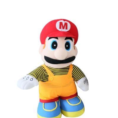 China Wholesale Mario Plush Toy Children Plush Toy Stuffed Doll Product Design Cartoon Games New for sale