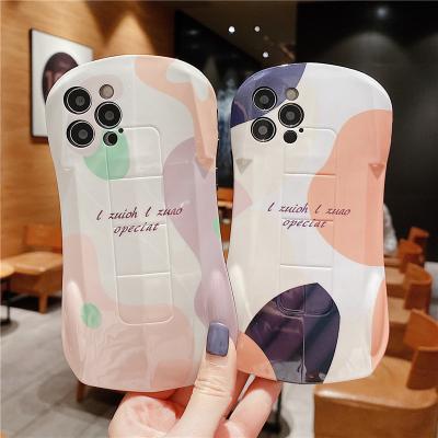 China Anti-fall fashion new style TPU shockproof soft silicone IMD printing phone case for iphone 12 pro max for sale