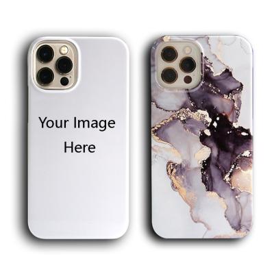 China 3D Sublimation Coating+PC Logo Glossy Matte High Quality Anti-fall Phone Case Custom Made For iphone 12 pro max for sale