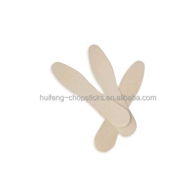 China Sustainable Disposable Wooden Ice Cream Spoon for sale