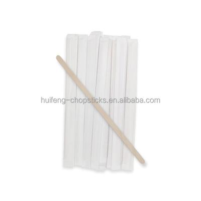 China Sustainable Disposable Wooden Coffee Stirrers for sale