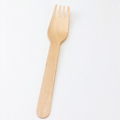 China Disposable Disposable Wooden Fork for Restaurant for sale